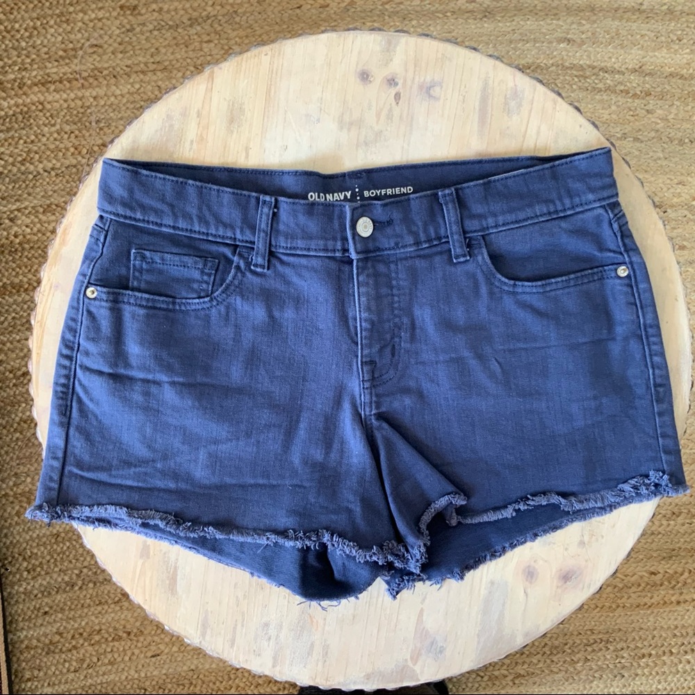 Old Navy Boyfriend Cut Off Shorts, Sz 10R